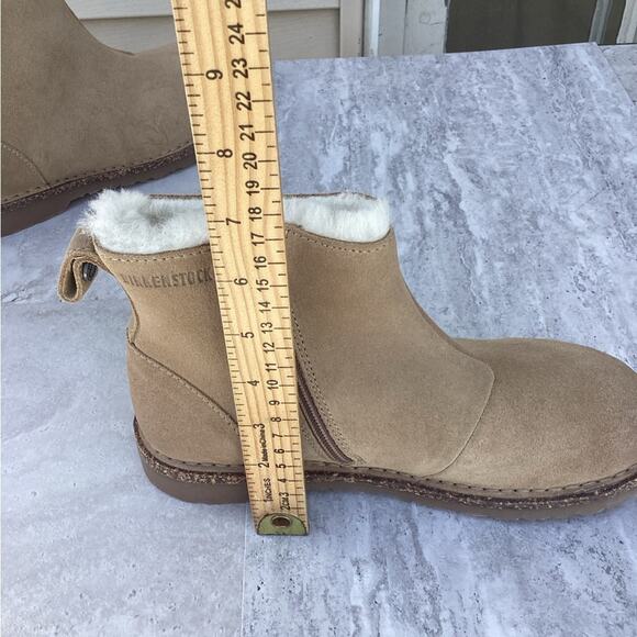 Birkenstock Melrose Shearling Ginger Boots Regular new size 6 - Picture 7 of 7